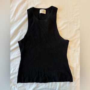 DISSH high neck black tank top size XXL